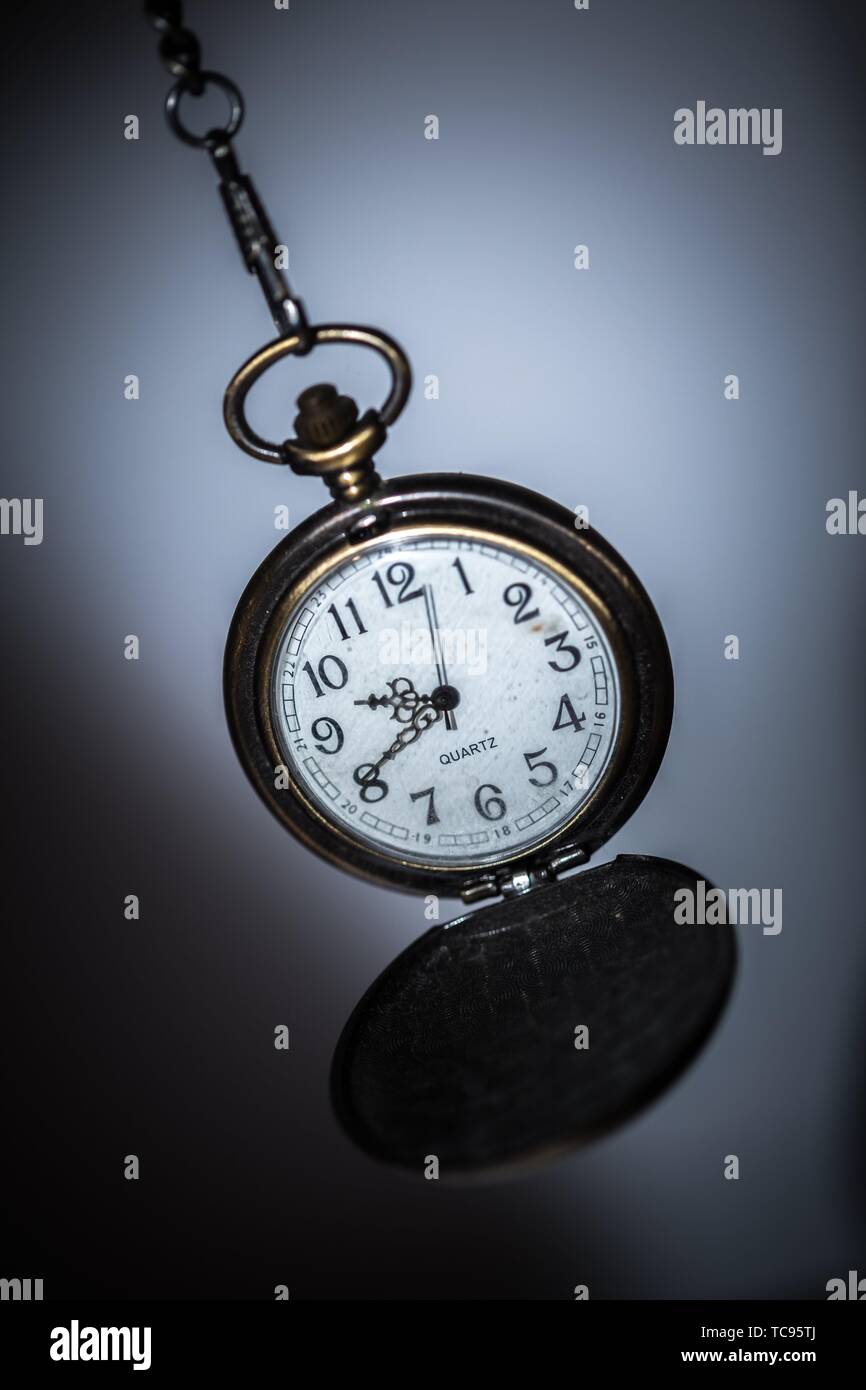 vintage pocket watch Stock Photo Alamy