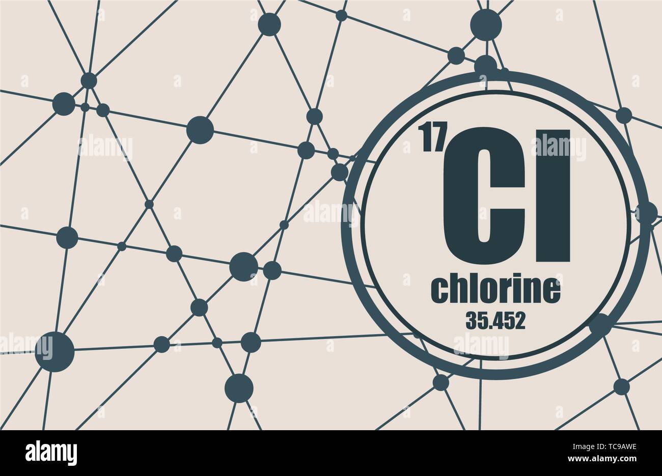 Chlorine in periodic table Stock Vector Images - Alamy