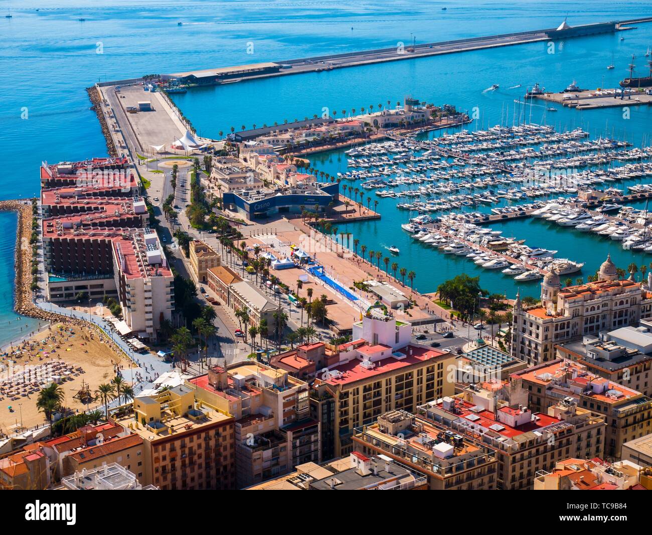 Alicante from the air hi-res stock photography and images - Alamy
