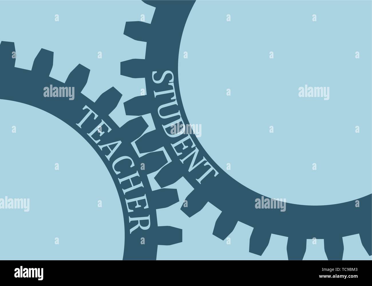 Student and teacher concept Stock Vector Image & Art - Alamy