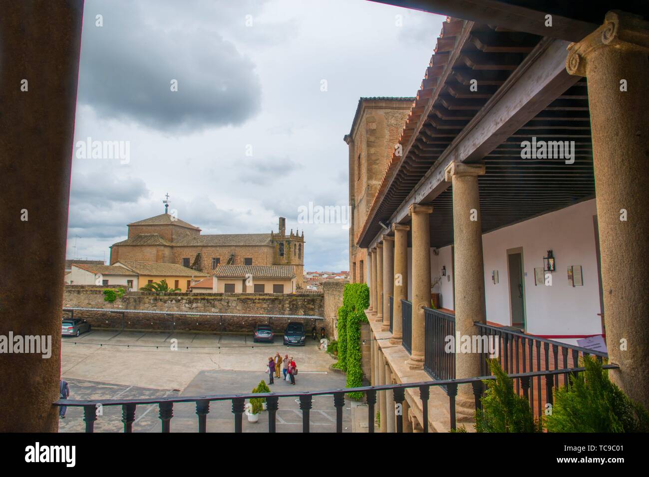 View From The Parador Oropesa Toledo Province Castilla La - 