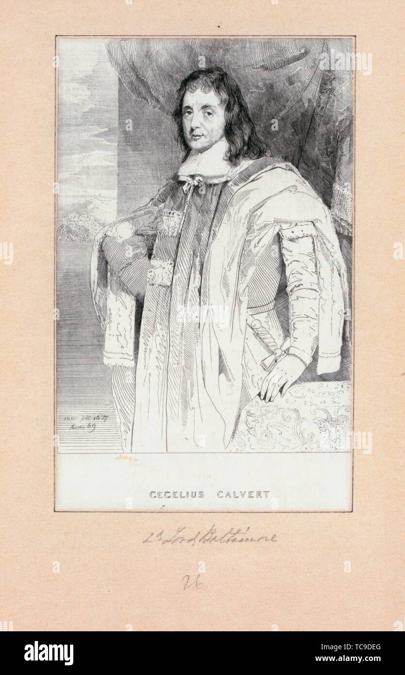 Cecil calvert hires stock photography and images Alamy