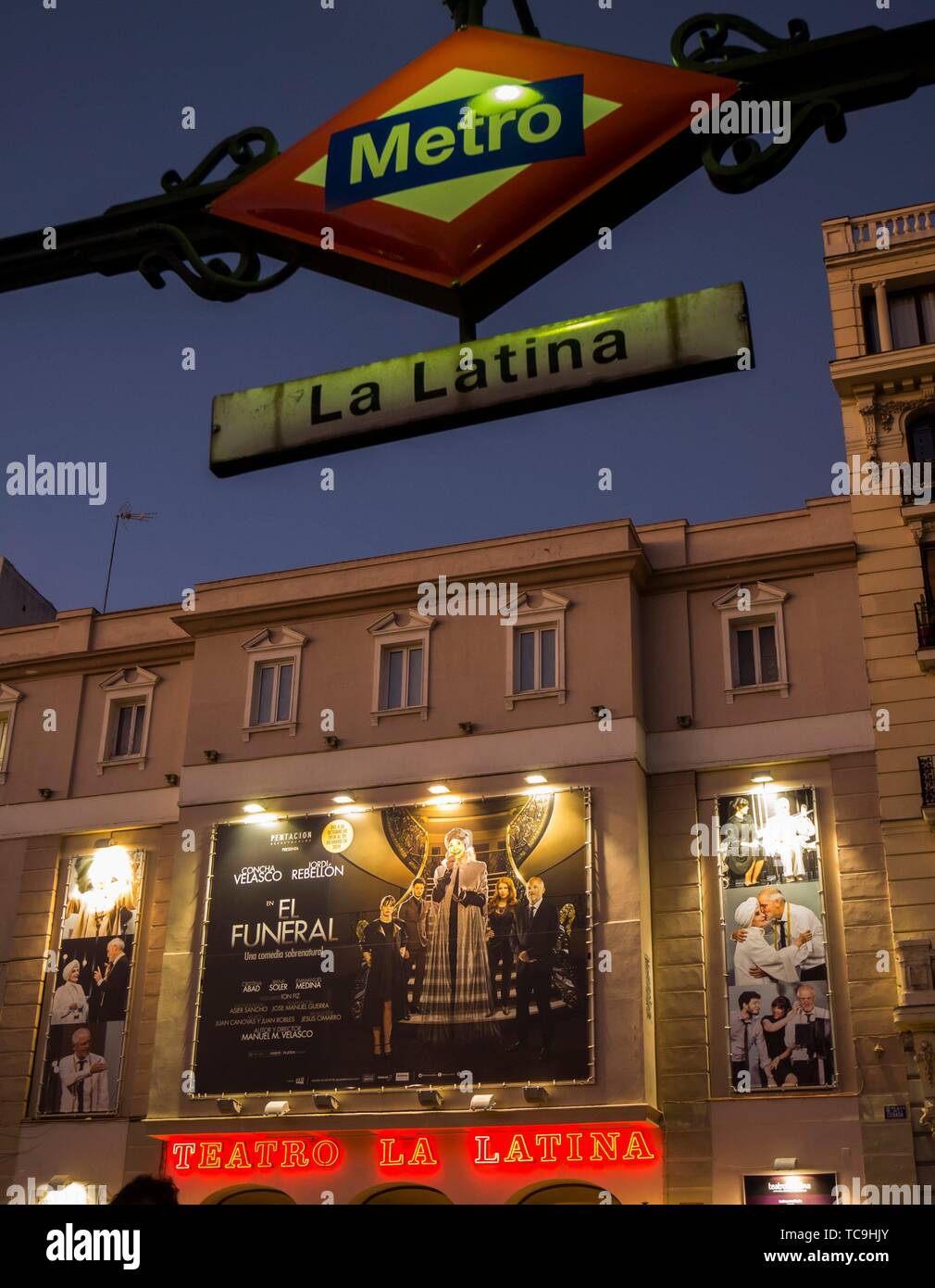 Teatro La Latina. Madrid. España Stock Photo - Alamy