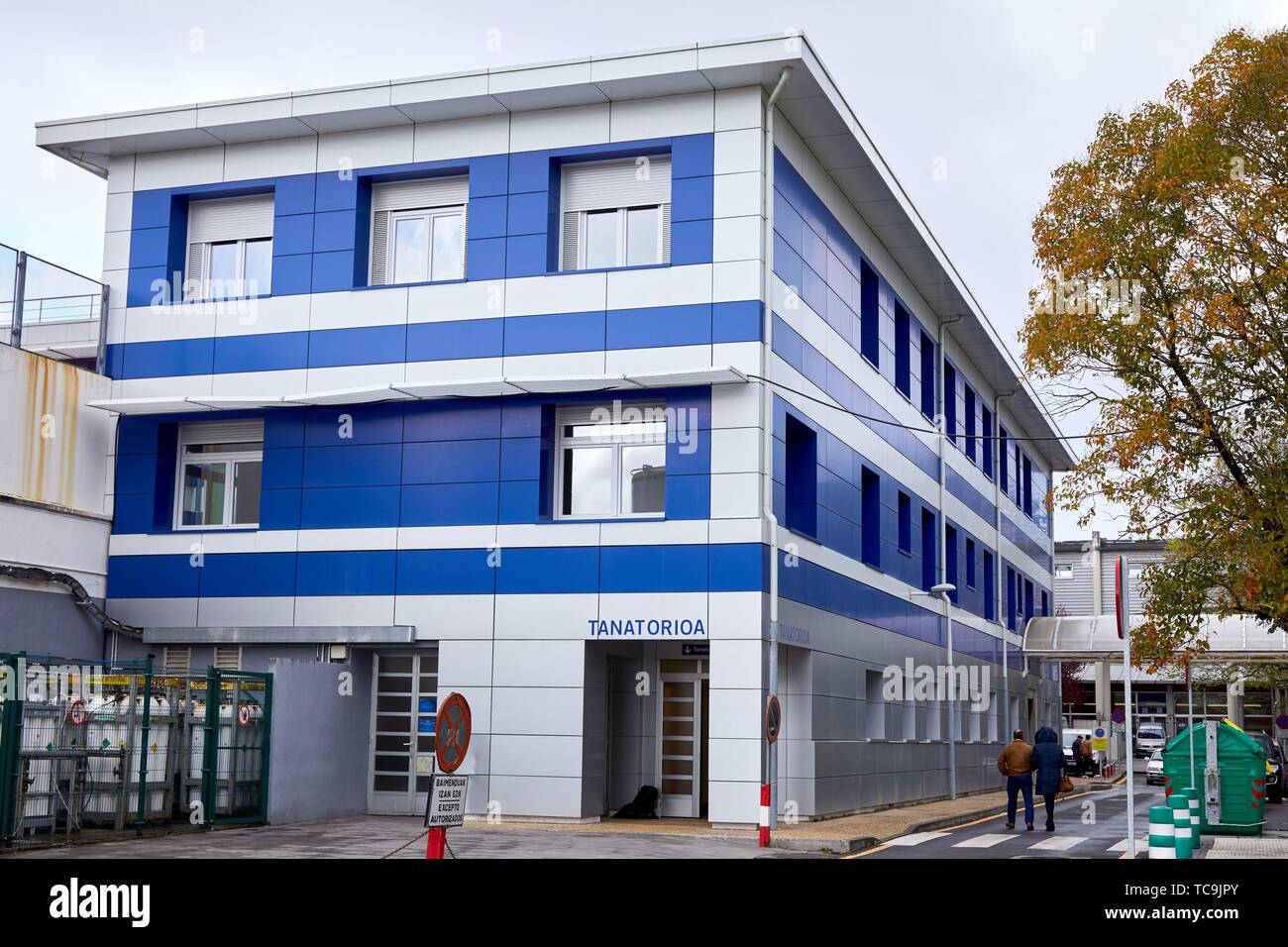 Psychiatry Building, Hospital Donostia, San Sebastian, Gipuzkoa, Basque Country, Spain Stock Photo