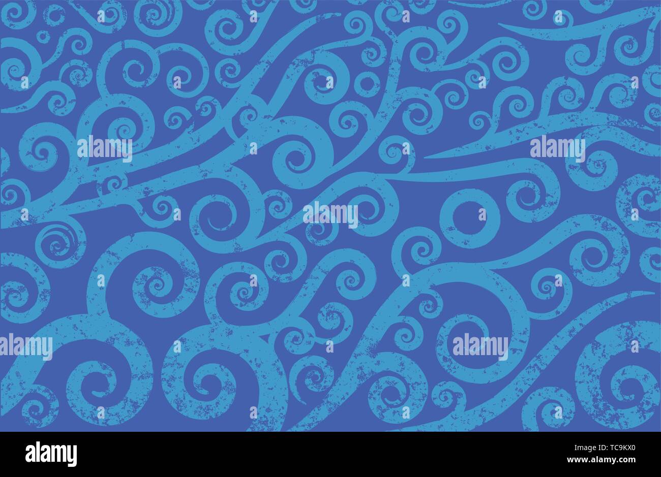 Vector illustration. Rustic waves texture background in soft colors. Stock Vector