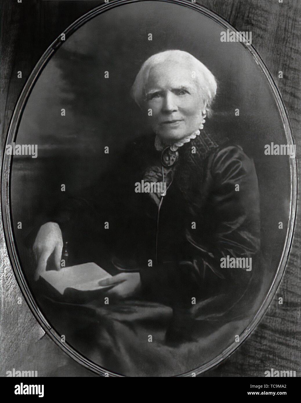 Portrait of Elizabeth Blackwell, British physician Stock Photo Alamy