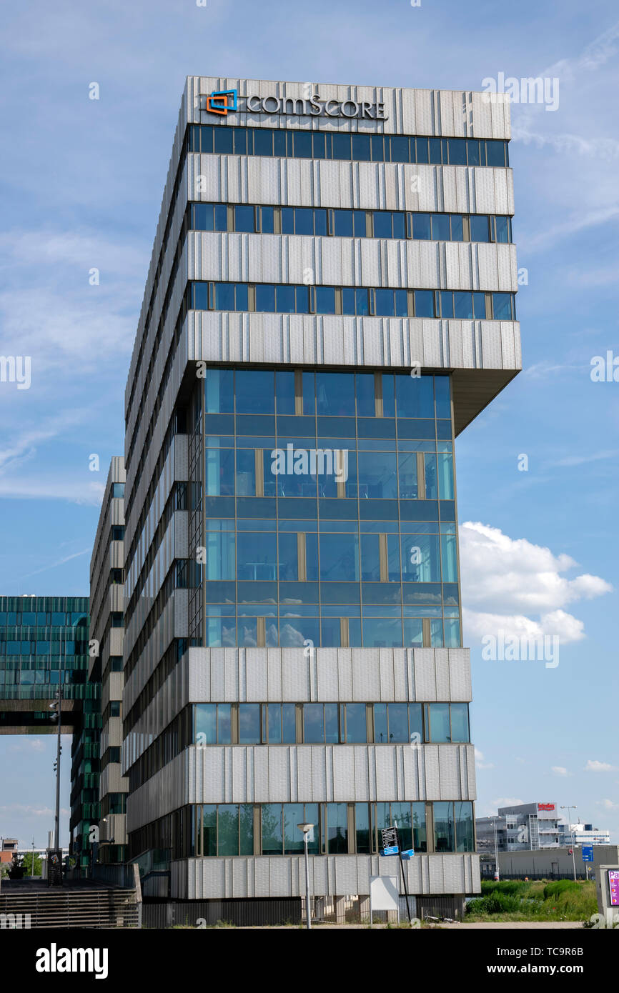 Comscore Building At Amsterdam Bijlmer The Netherlands 2019 Stock Photo