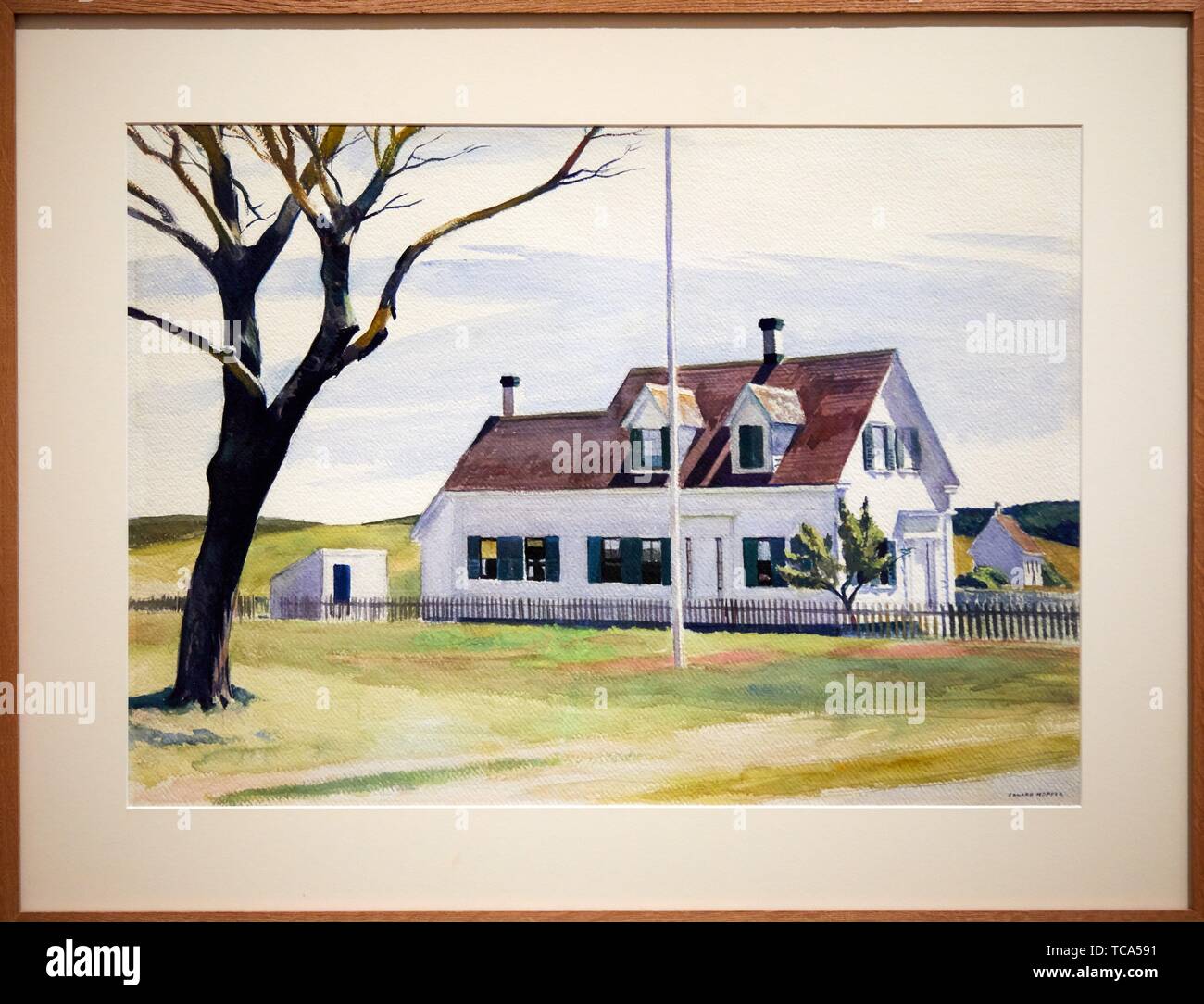 Edward Hopper Barber Shop