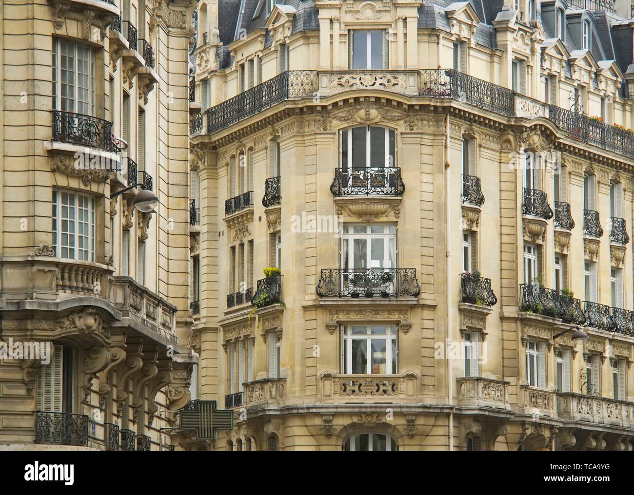 architectural detail, 6th Arrondissement, Paris, France Stock Photo Alamy