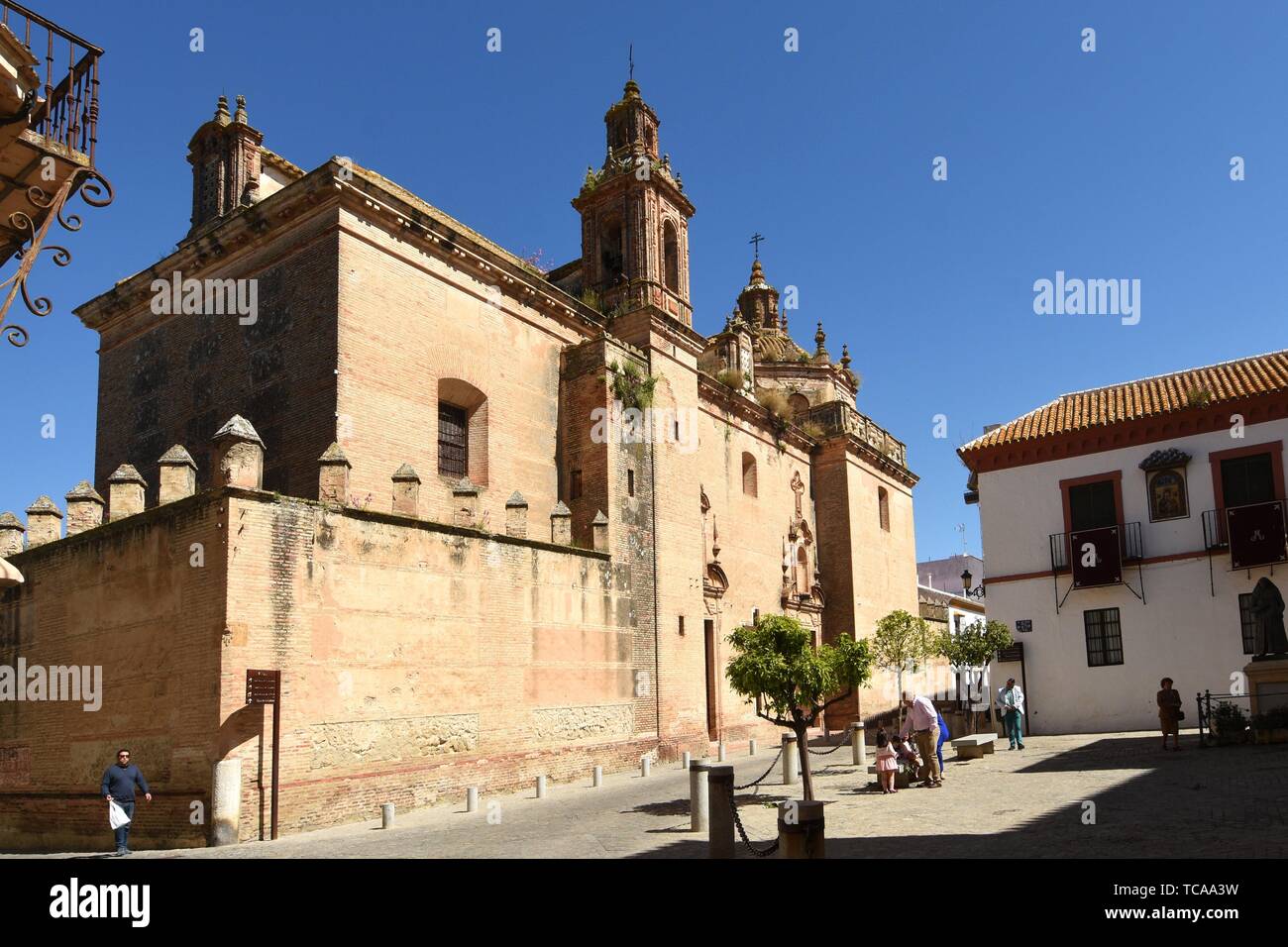 Church Of Santa Maria De La Asuncion In Carmona Seville Province Andalusia Spain Stock Photo Alamy