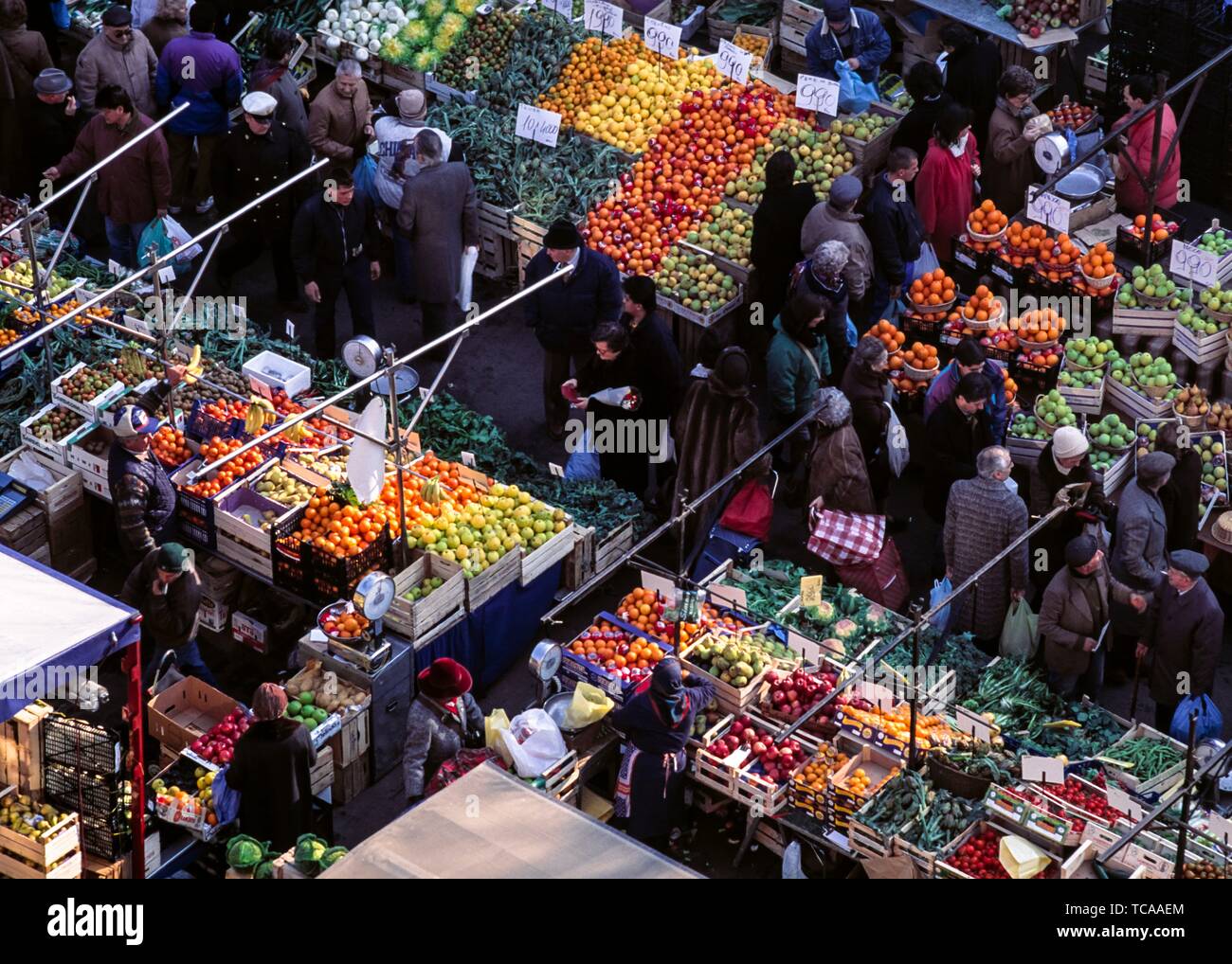 Street Market. Milan. Italy Stock Photo - Alamy