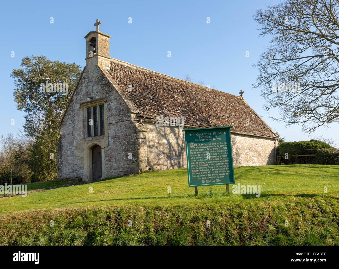 Tytherington church hi res stock photography and images Alamy