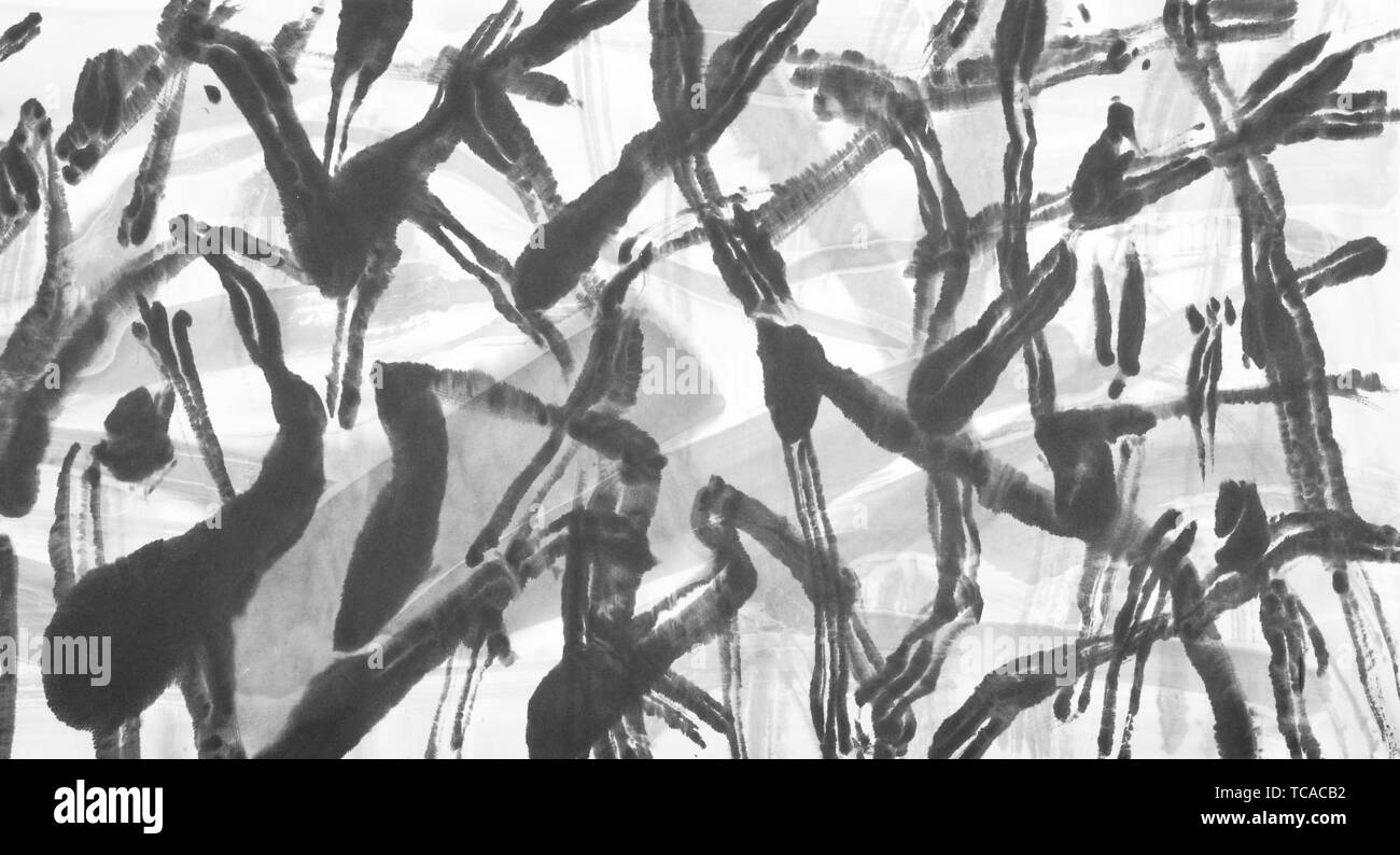 Abstract art ink background Stock Photo Alamy