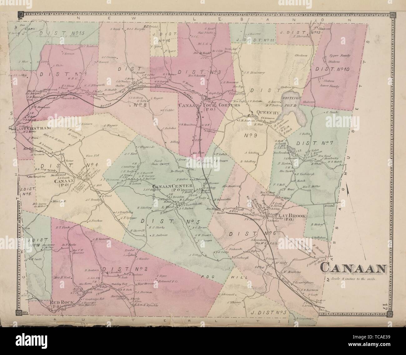 Map of canaan hires stock photography and images Alamy