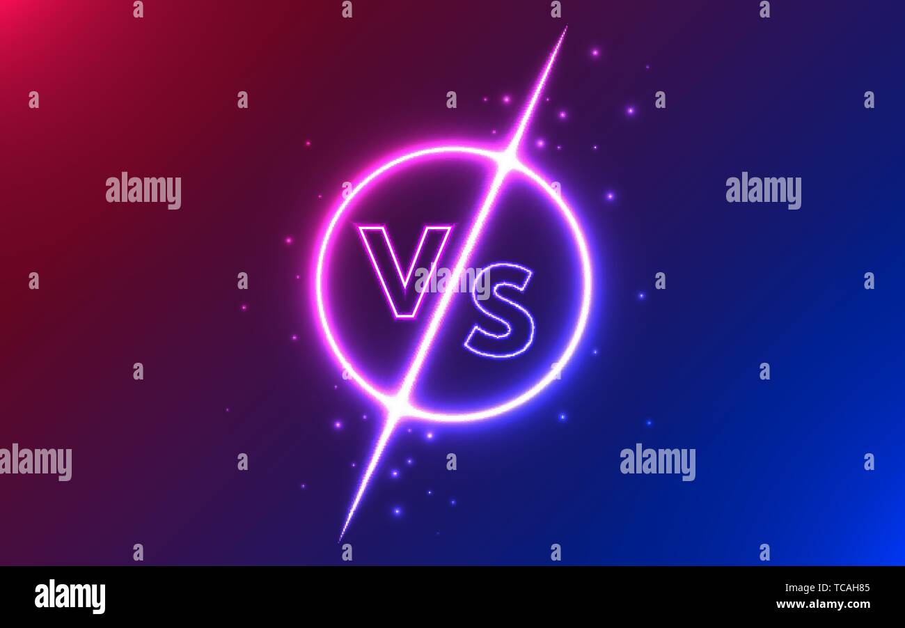 Versus battle hi-res stock photography and images - Alamy