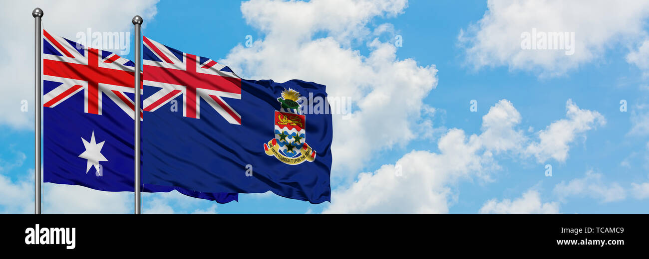 Australia cayman islands flag hi-res stock photography and images - Alamy