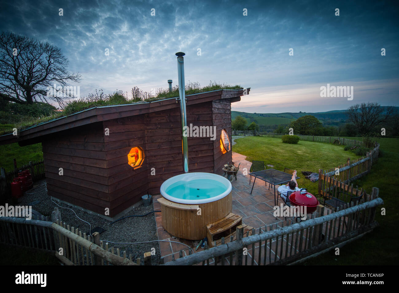 Sustainable Tourism In The Uk Treberfedd Farm Eco Lodge Log