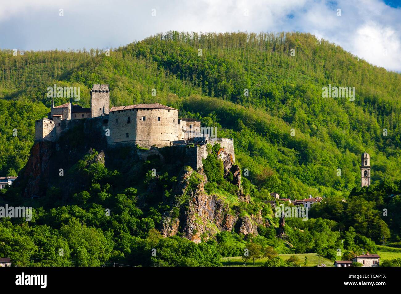 Bardi castle, Italy Stock Photo - Alamy