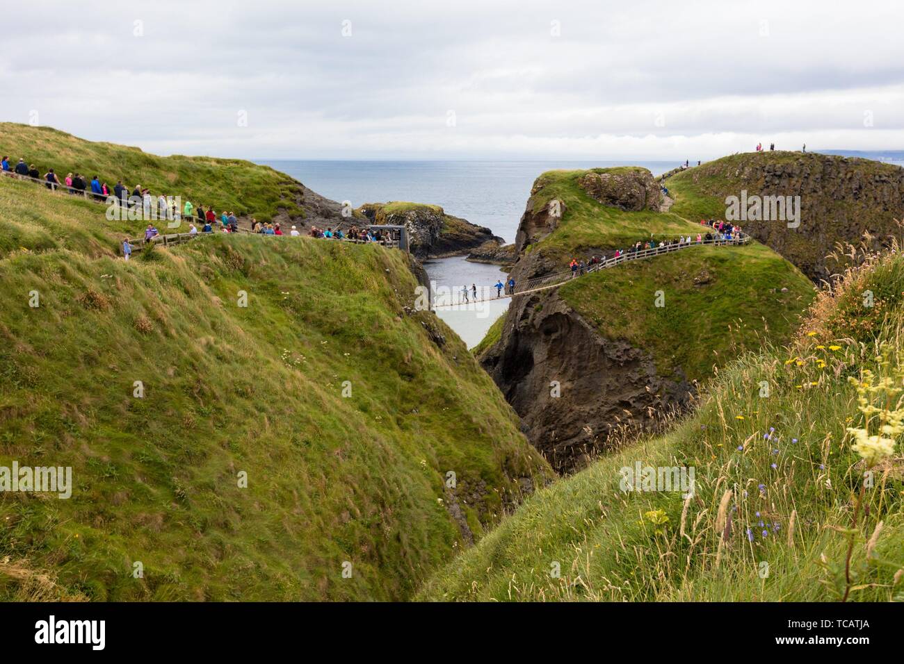 CarrickaRede Rope Bridge is a bridge near Ballintoy in County Antrim