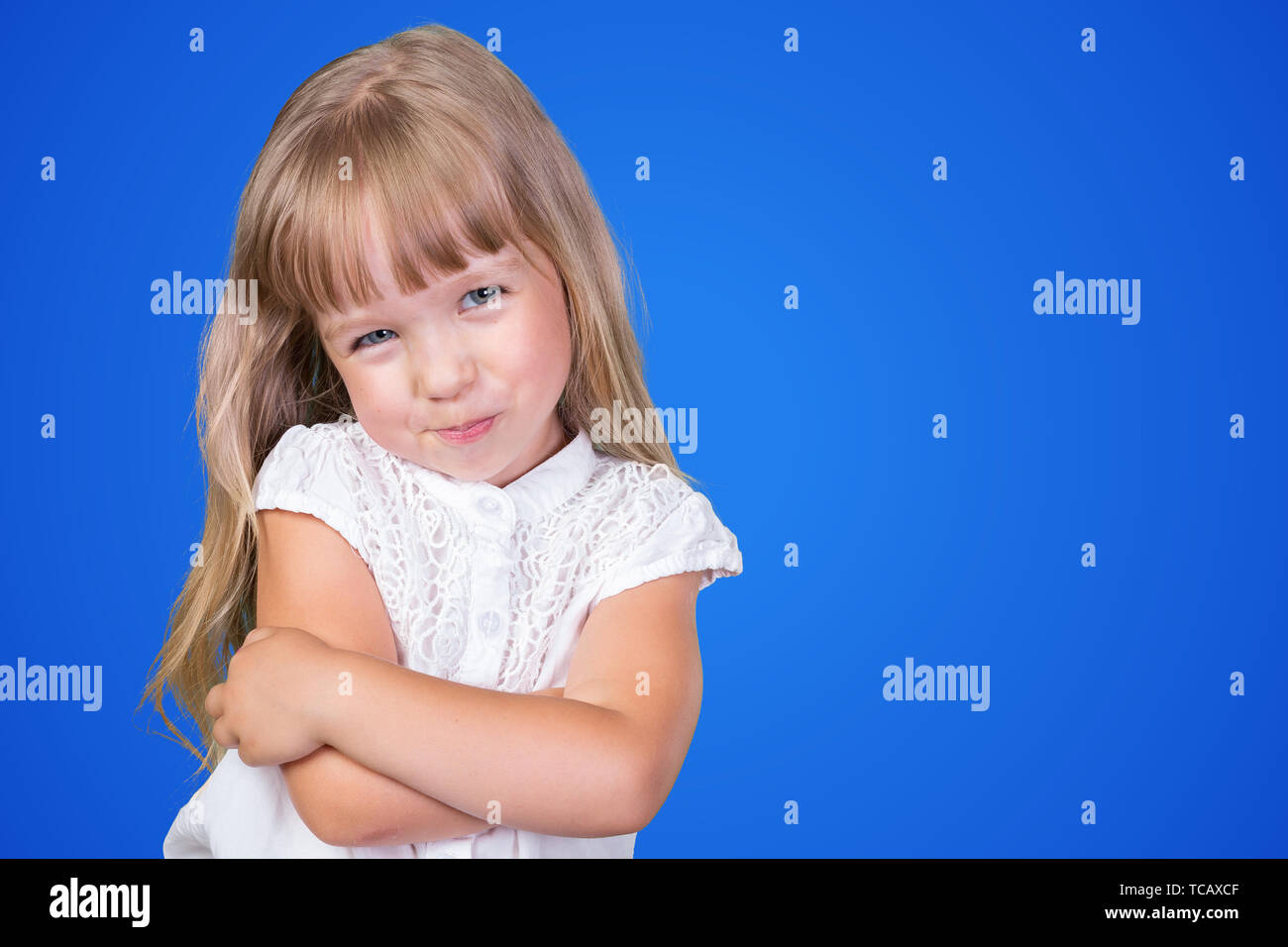 Sweet little girl Stock Photo Alamy