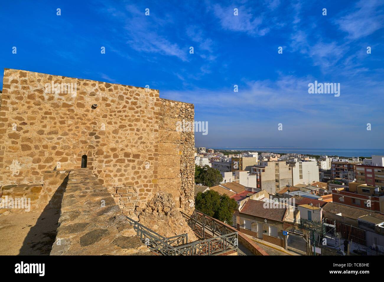 Guardamar del Segura Castle in Alicante of Spain Stock Photo Alamy