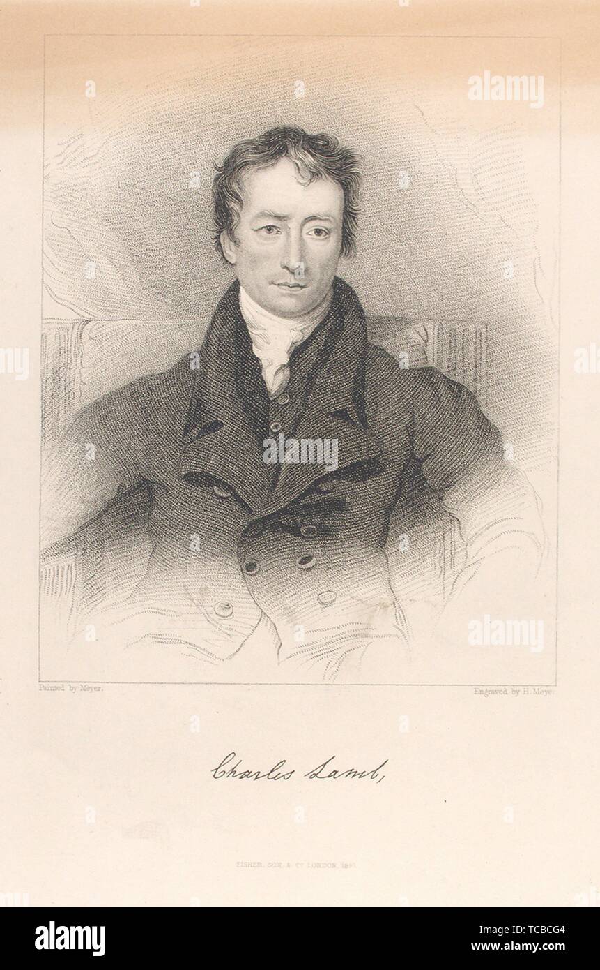 Charles Lamb. Meyer, Henry Hoppner (17831847) (Engraver) Meyer, Henry
