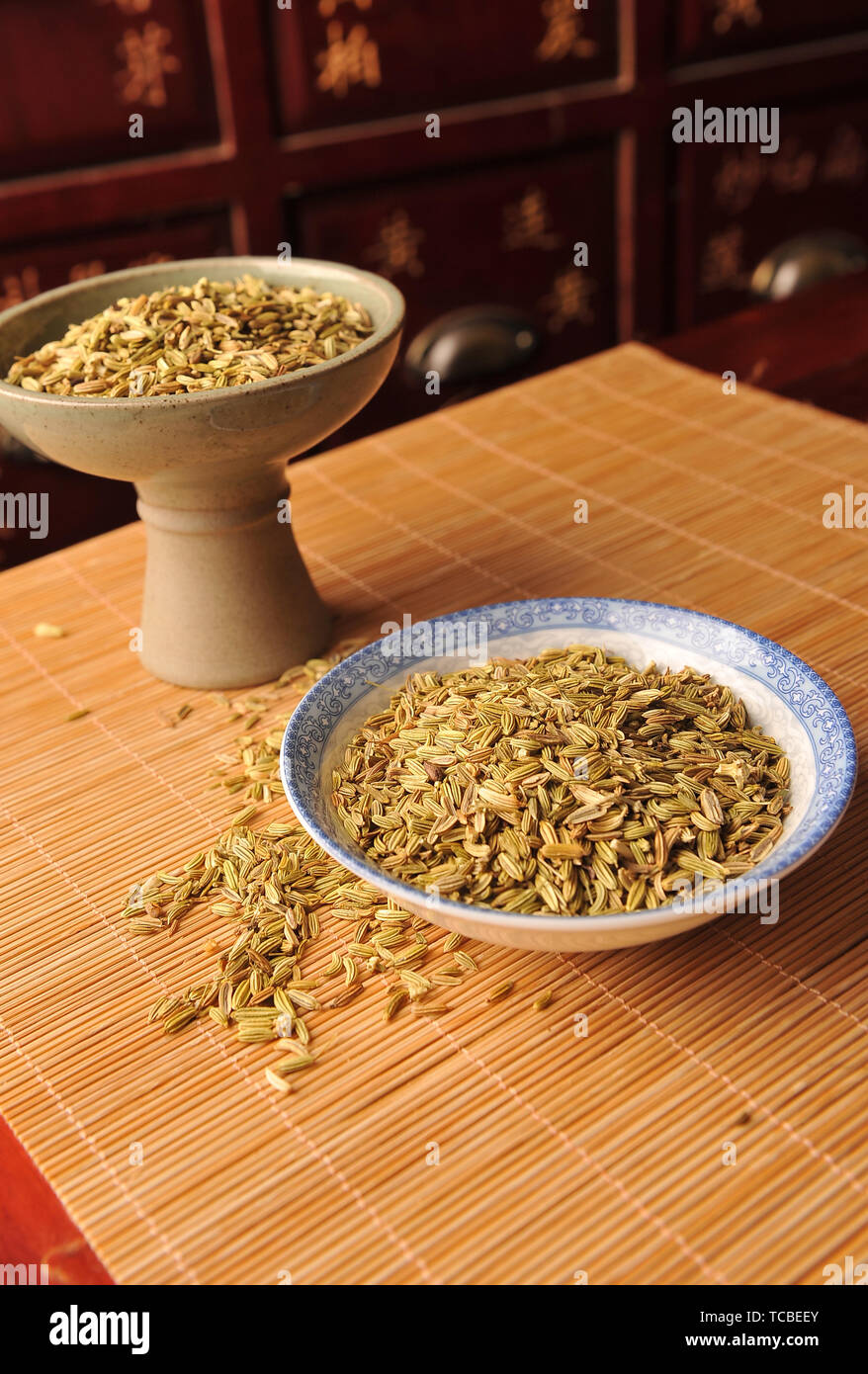 Chinese medicine cumin Stock Photo Alamy