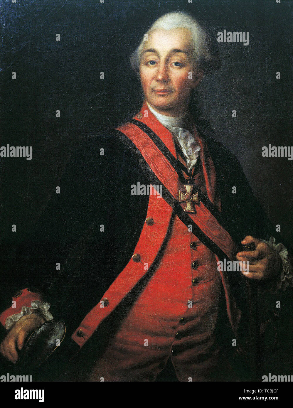 Dmitri Levitski - Portrait Suvorov Stock Photo - Alamy