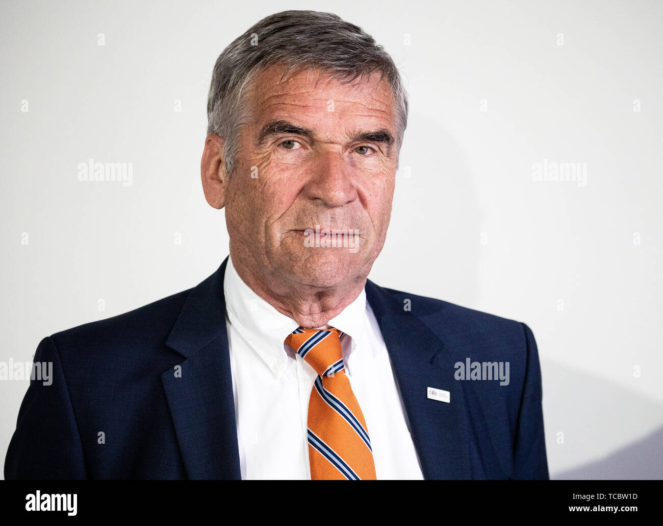 Hamburg, Germany. 06th June, 2019. Ulrich Klaus, President of the