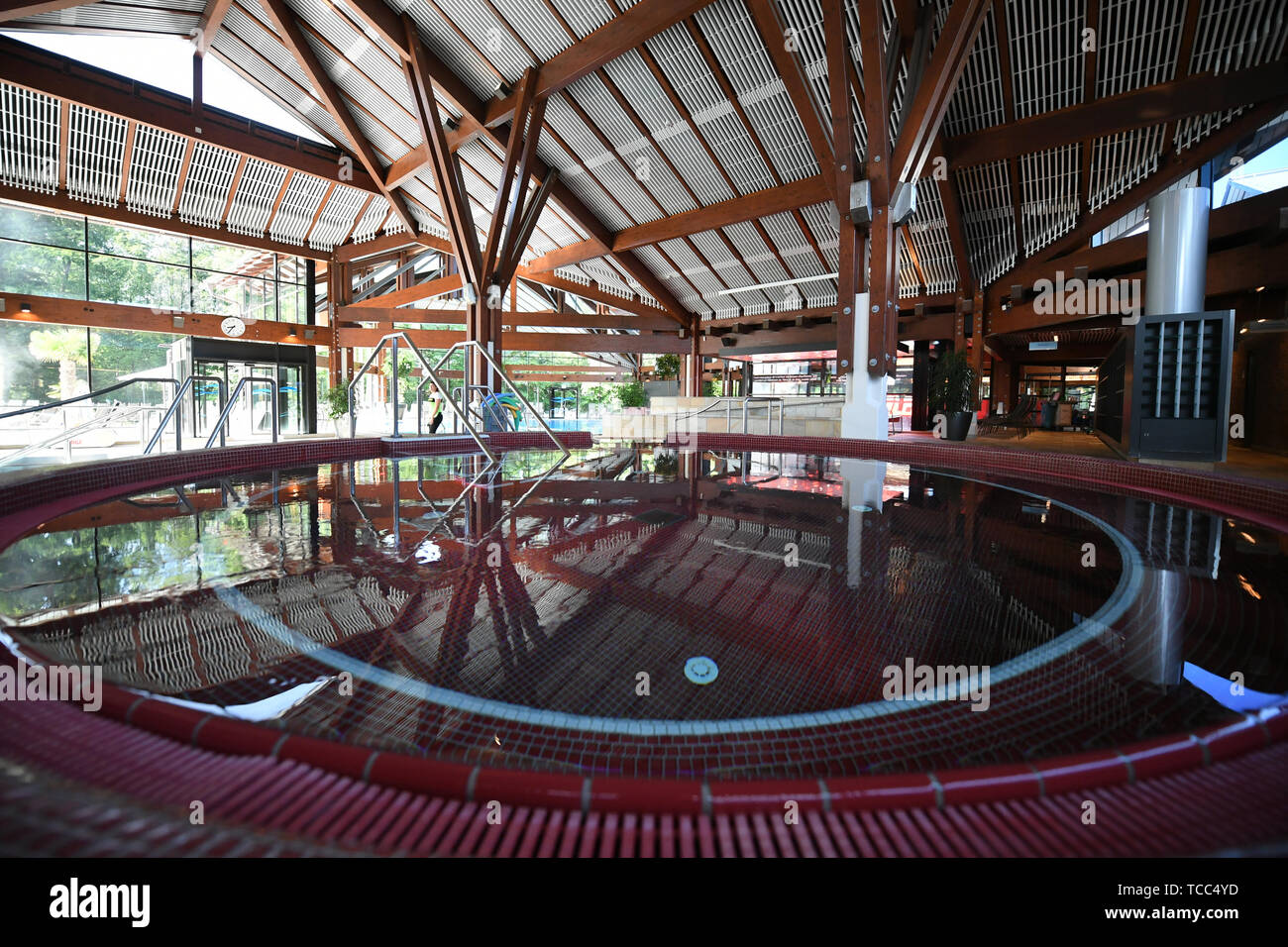 Freiburg, Germany. 07th June, 2019. The interior photo shows the Eugen ...
