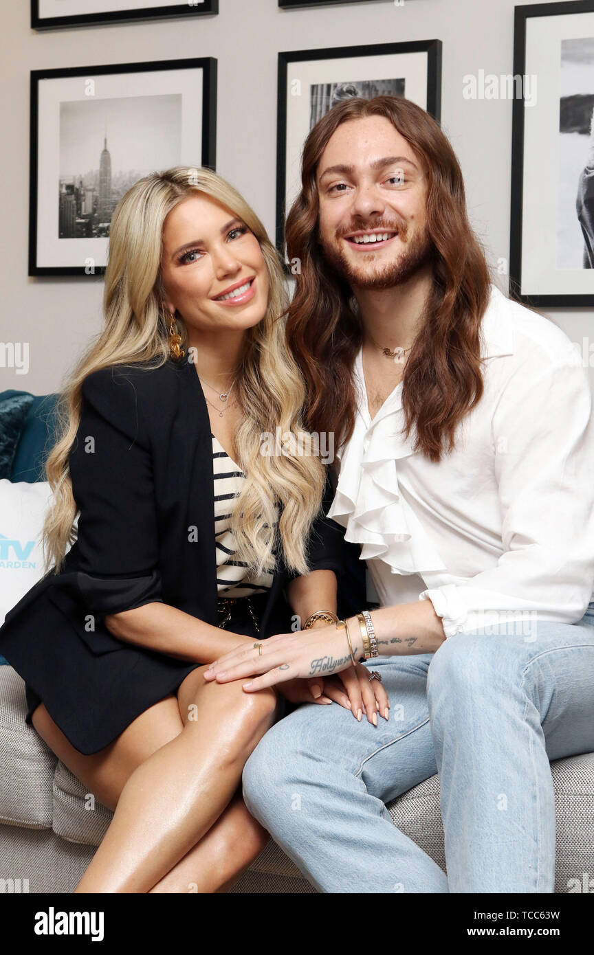Sylvie Meis and Riccardo Simonetti at the Home and Garden TV Launch