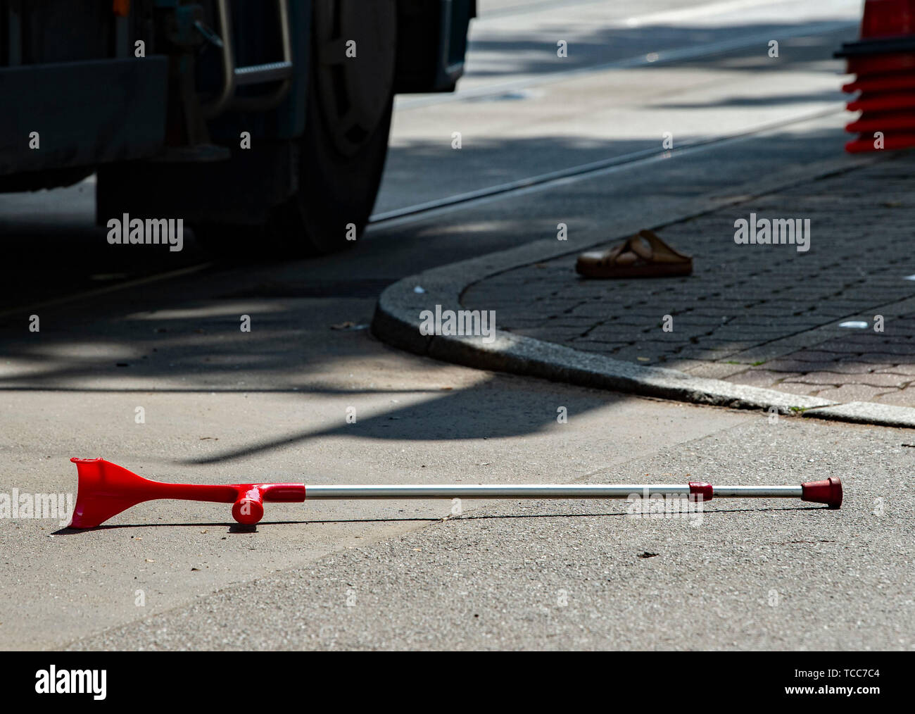 Paul walker accident scene hi-res stock photography and images - Alamy