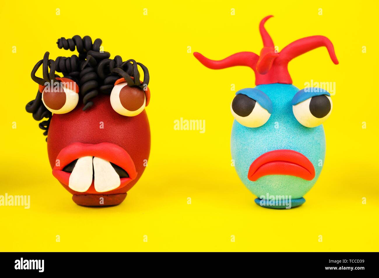plasticine characters