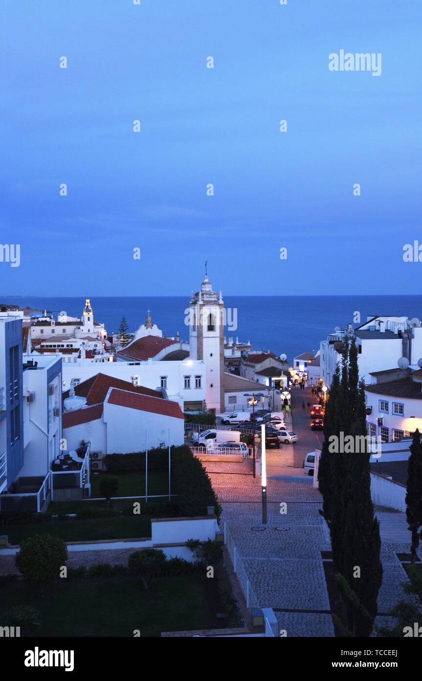 Map of albufeira portugal hi-res stock photography and images - Alamy