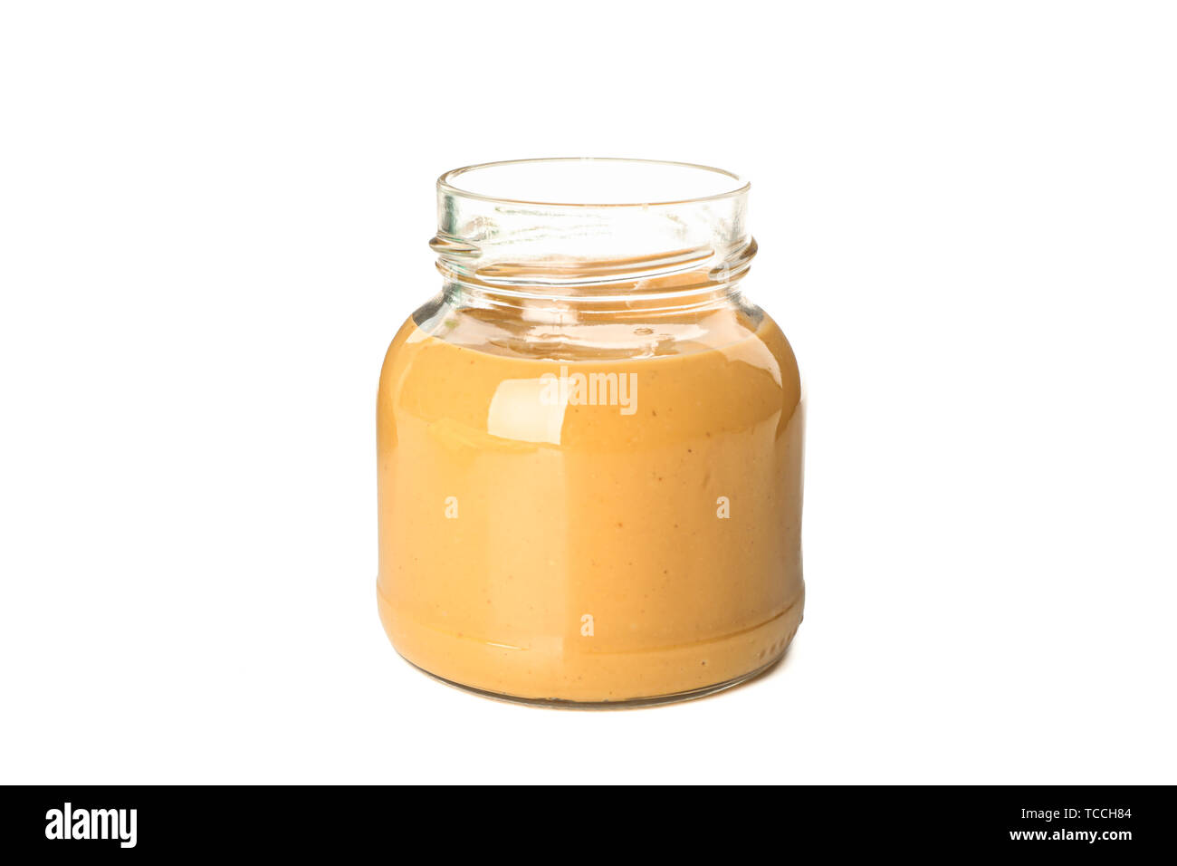 https://c8.alamy.com/comp/TCCH84/creamy-peanut-butter-in-glass-jar-isolated-on-white-background-a-traditional-product-of-american-cuisine-TCCH84.jpg