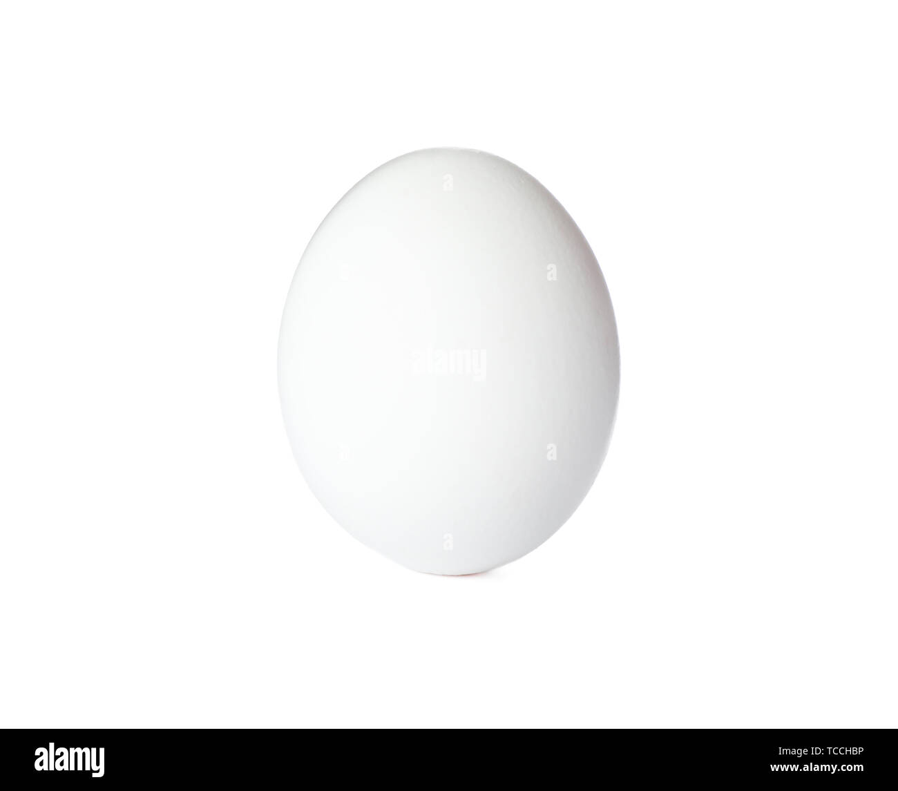 White chicken egg isolated on white background Stock Photo - Alamy