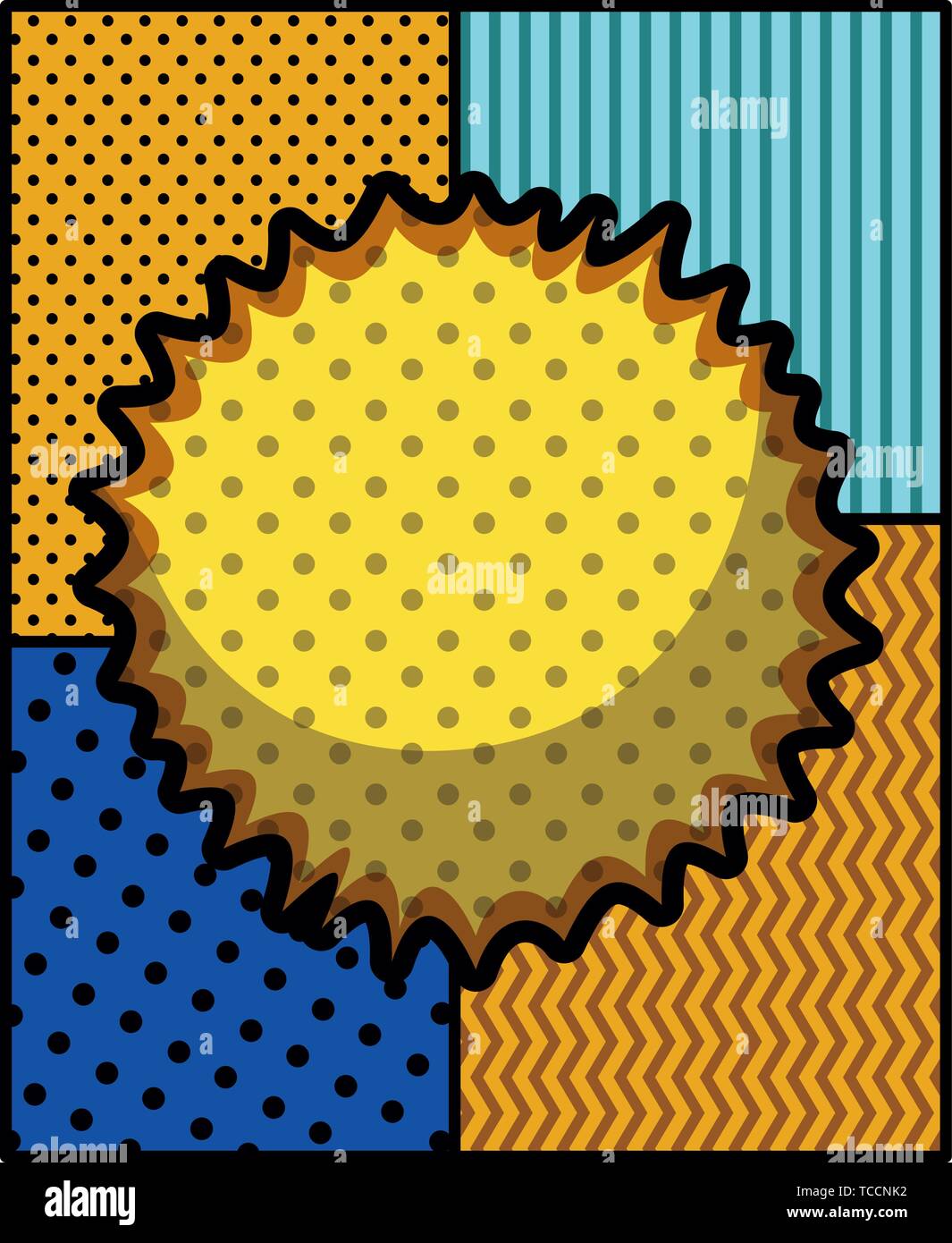 pop art style expression vector illustration Stock Vector Image & Art ...