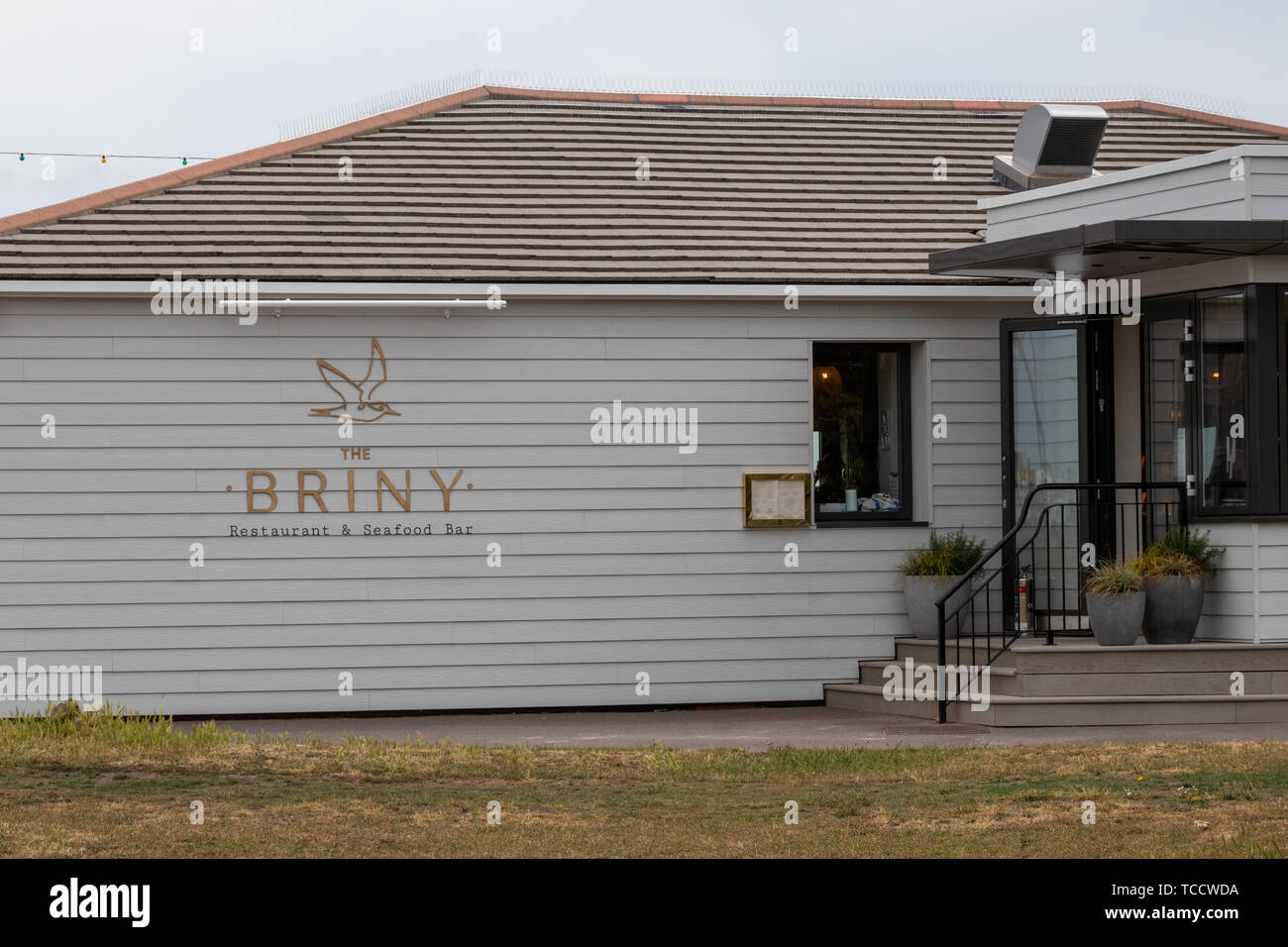 The Briny restaurant and bar in Southsea Stock Photo
