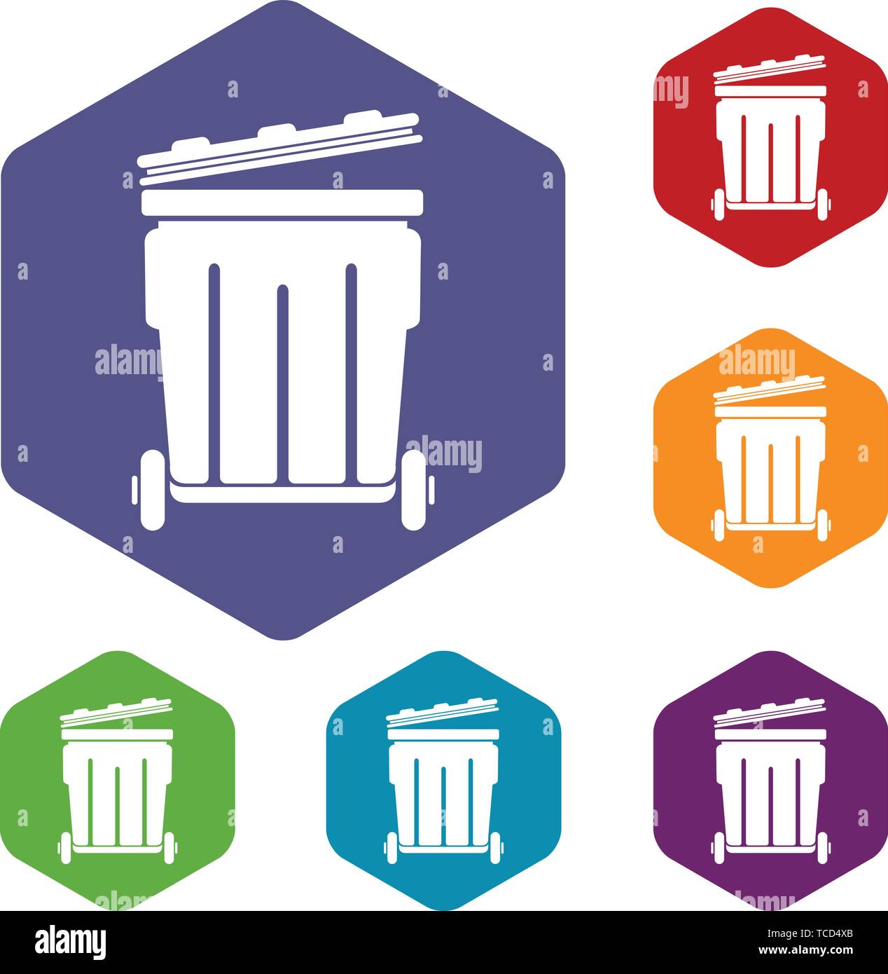 Street container icon, simple style Stock Vector Image & Art - Alamy
