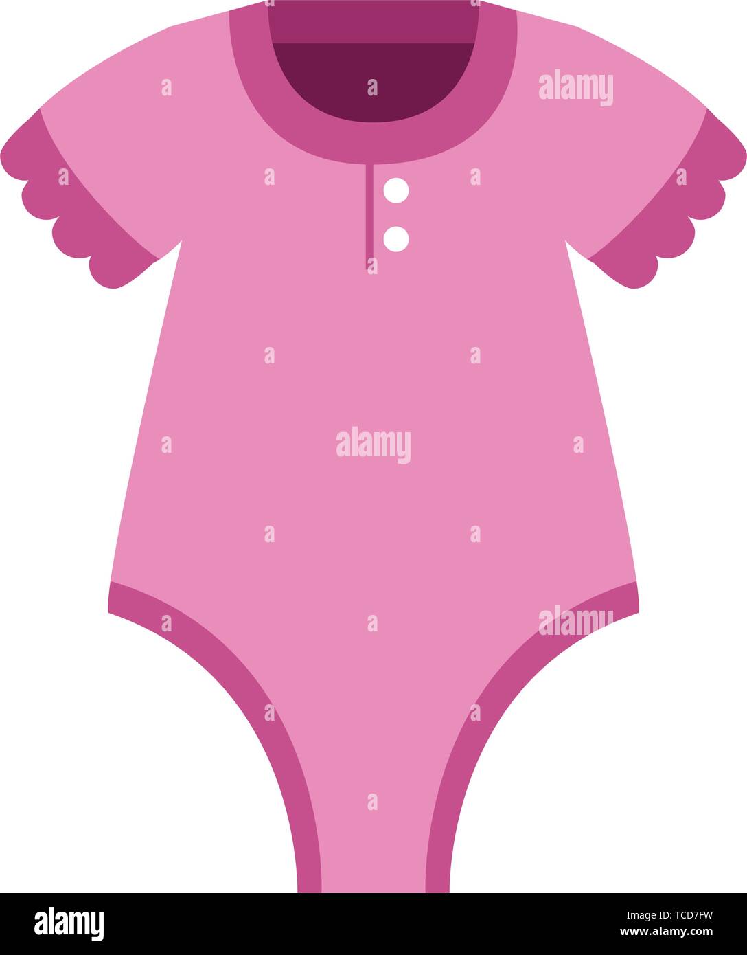 cute baby girl clothes icon Stock Vector Image & Art - Alamy