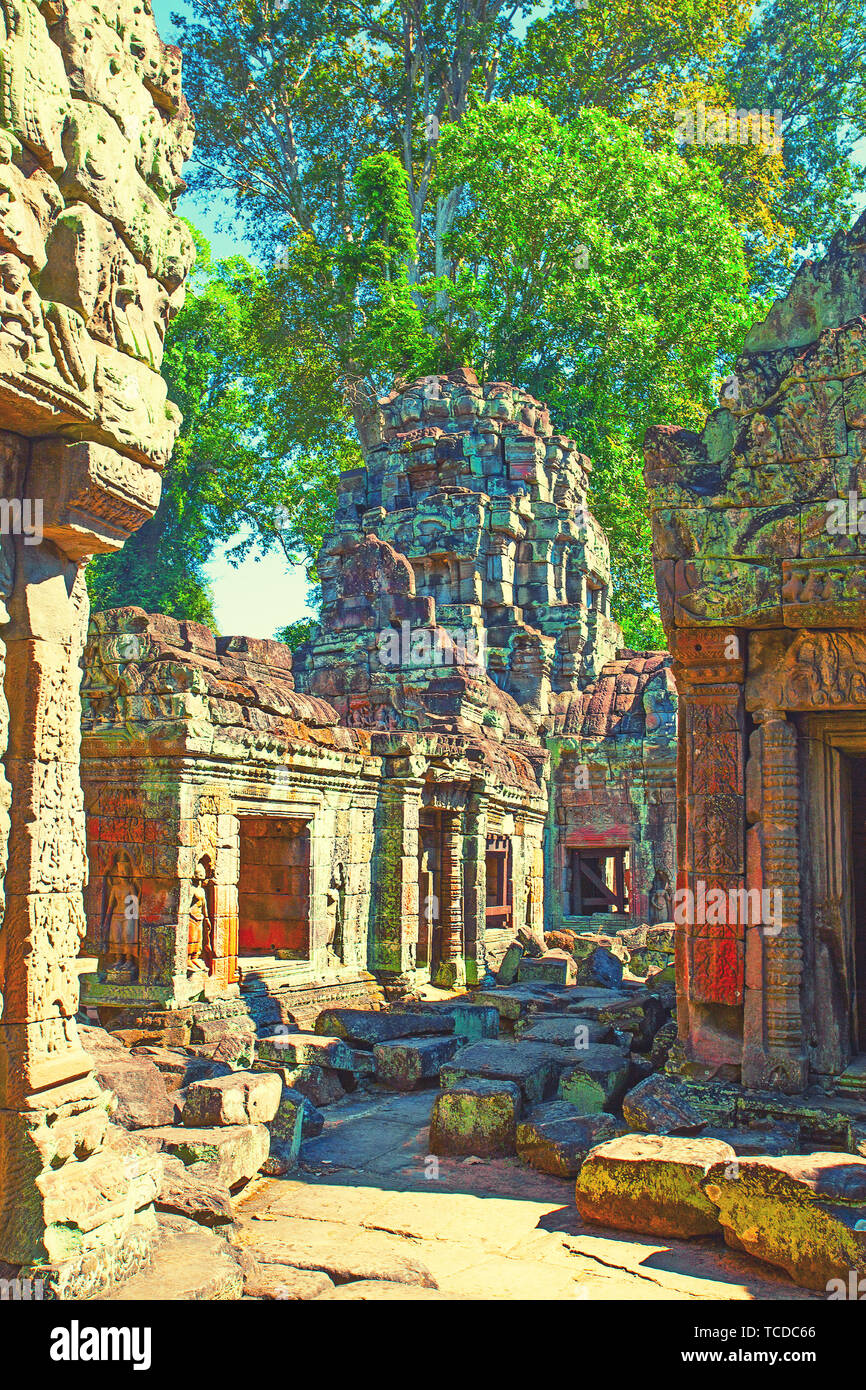 Jungle temple ruins hi-res stock photography and images - Alamy
