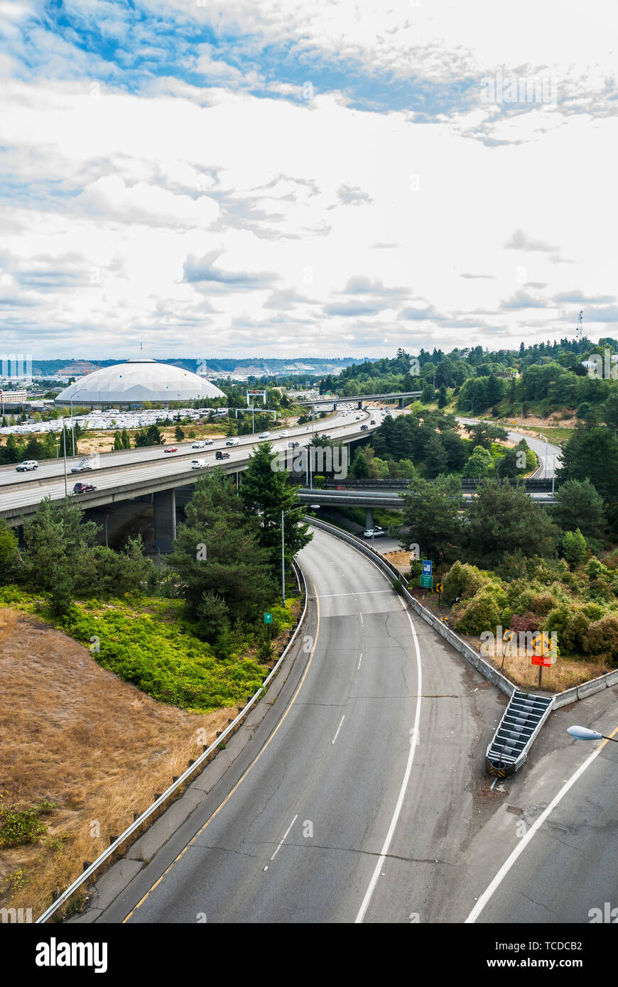 The Dome and I5 in Washington Stock Photo Alamy