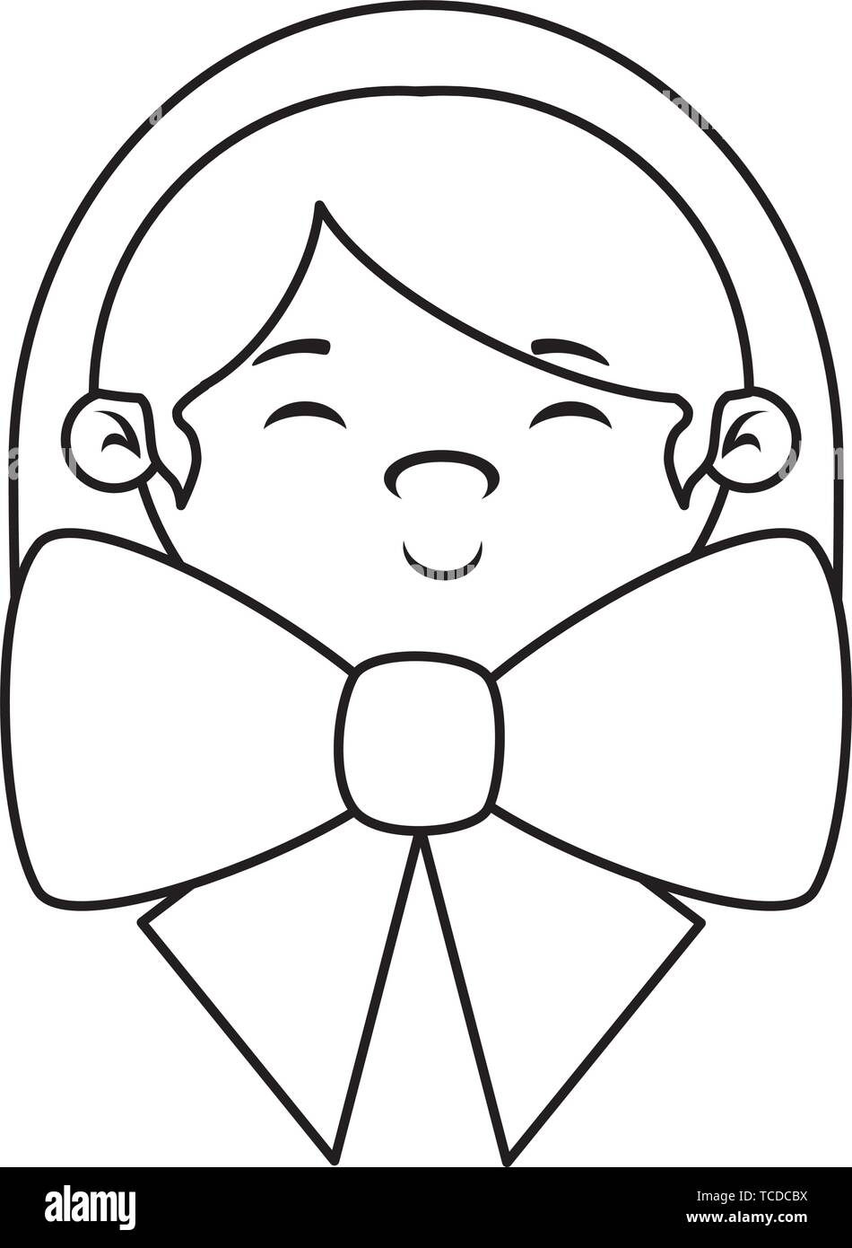 cute little boy baby icon Stock Vector Image & Art - Alamy