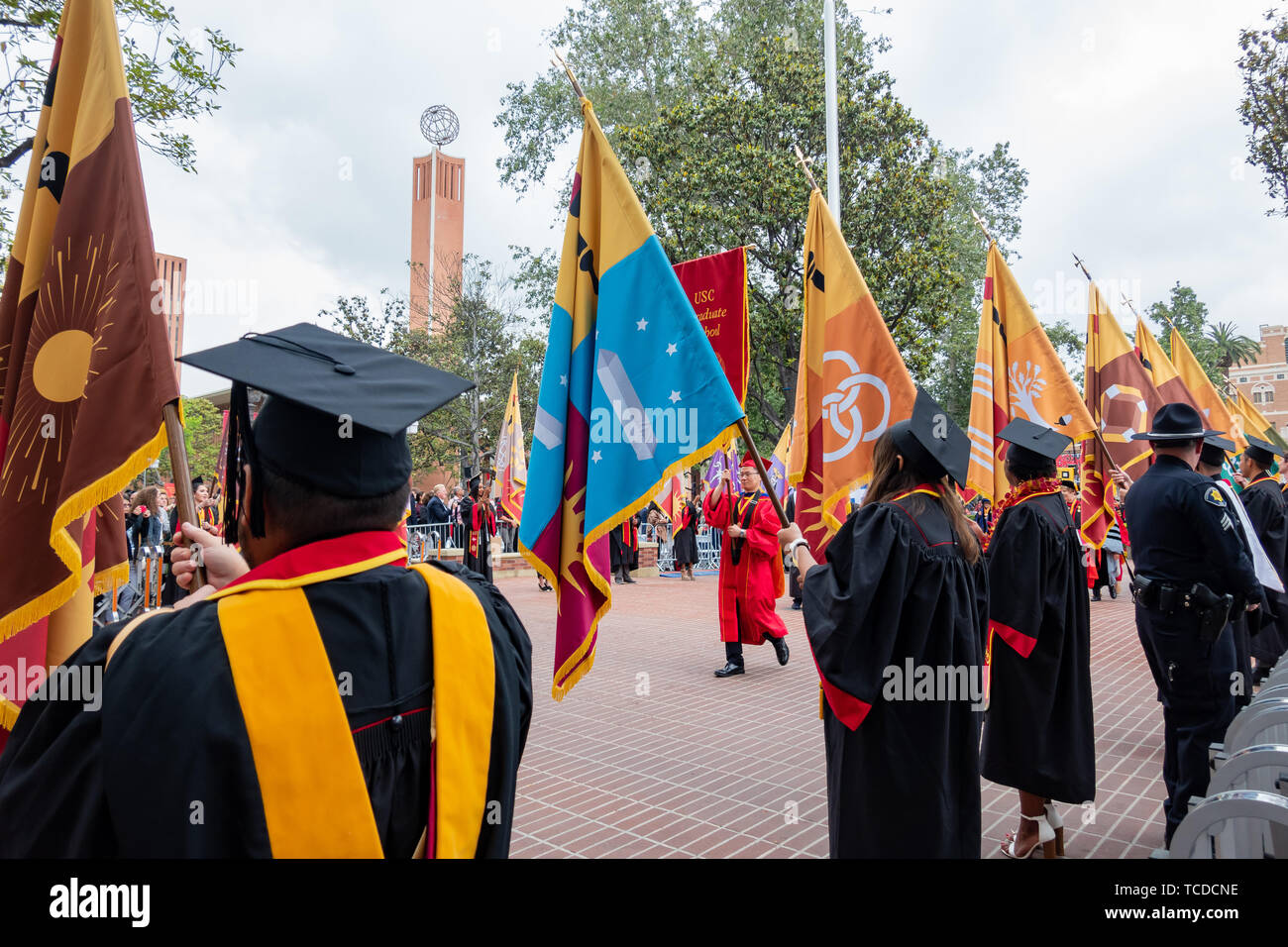 Los Angeles, MAY 10: Graduation Ceremony of University of Southern ...