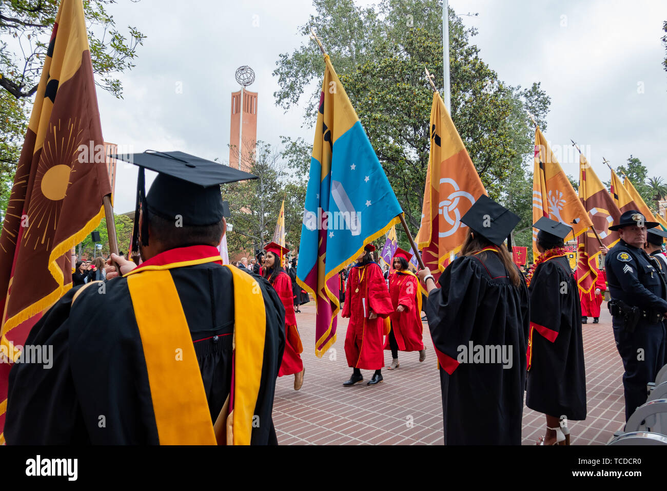 Los Angeles, MAY 10: Graduation Ceremony of University of Southern ...