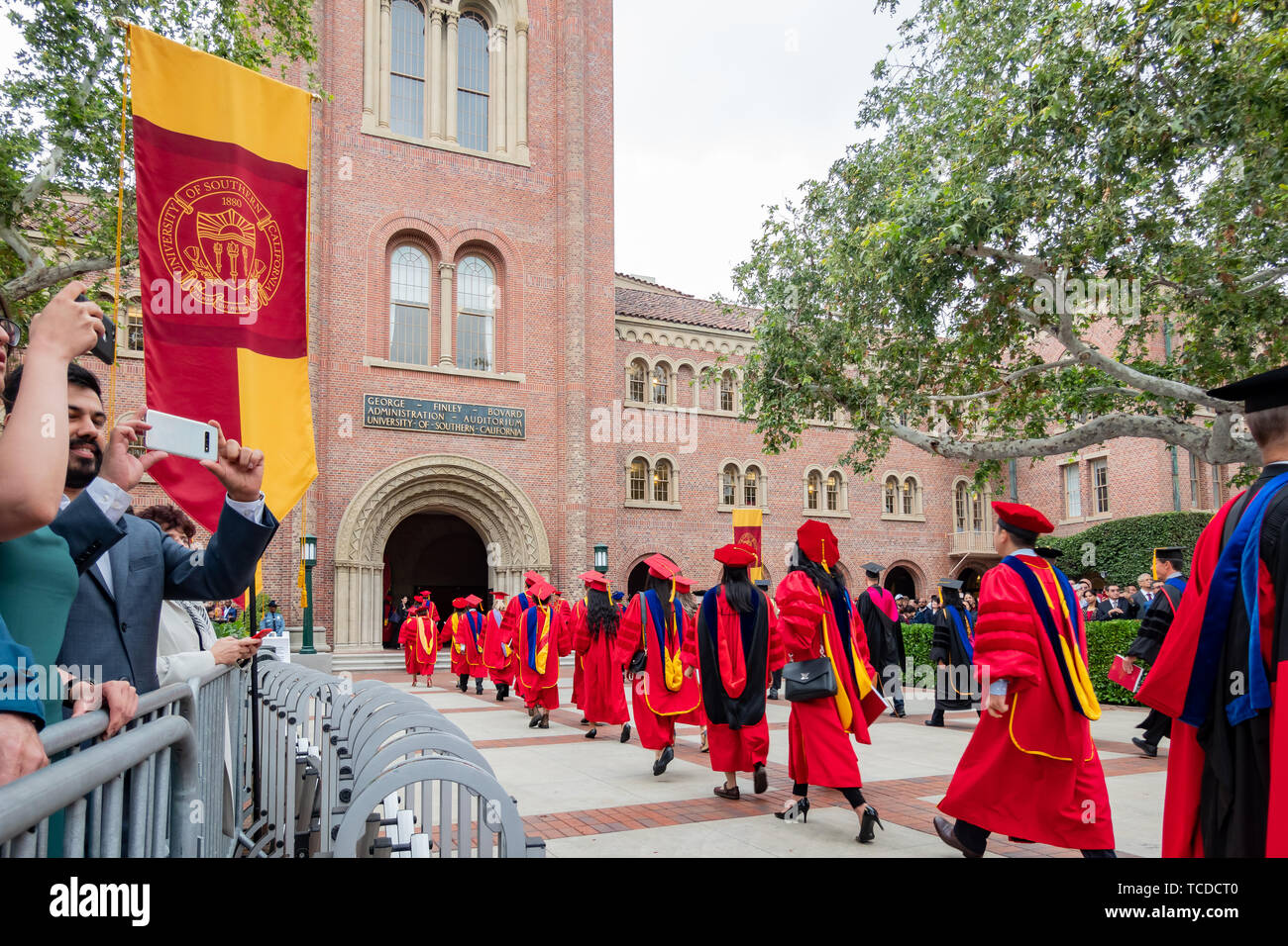 Los Angeles, MAY 10: Graduation Ceremony of University of Southern ...