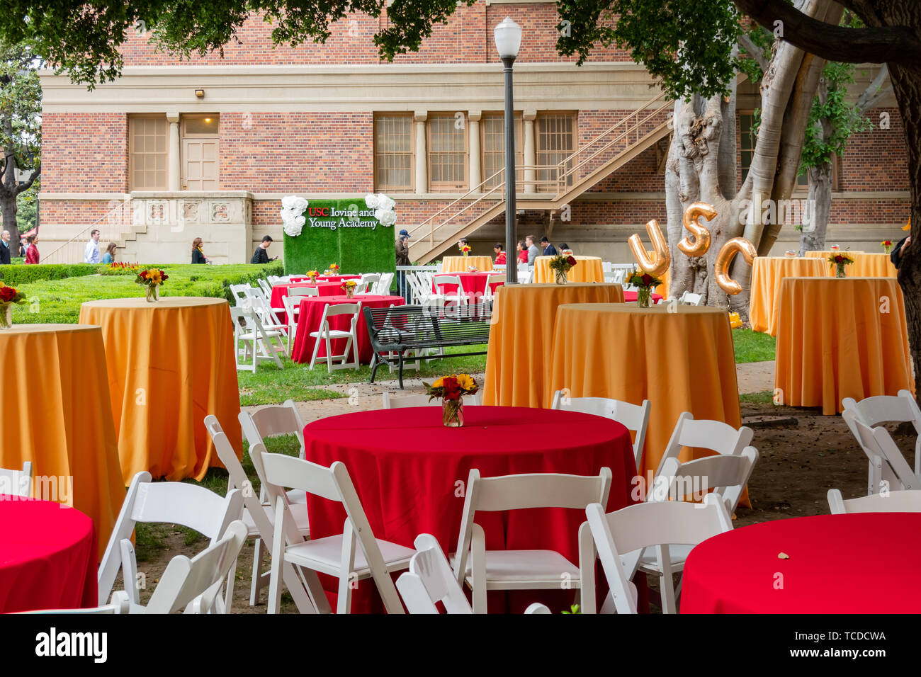 Los Angeles May 10 Decoration Of The Graduation Ceremony Of