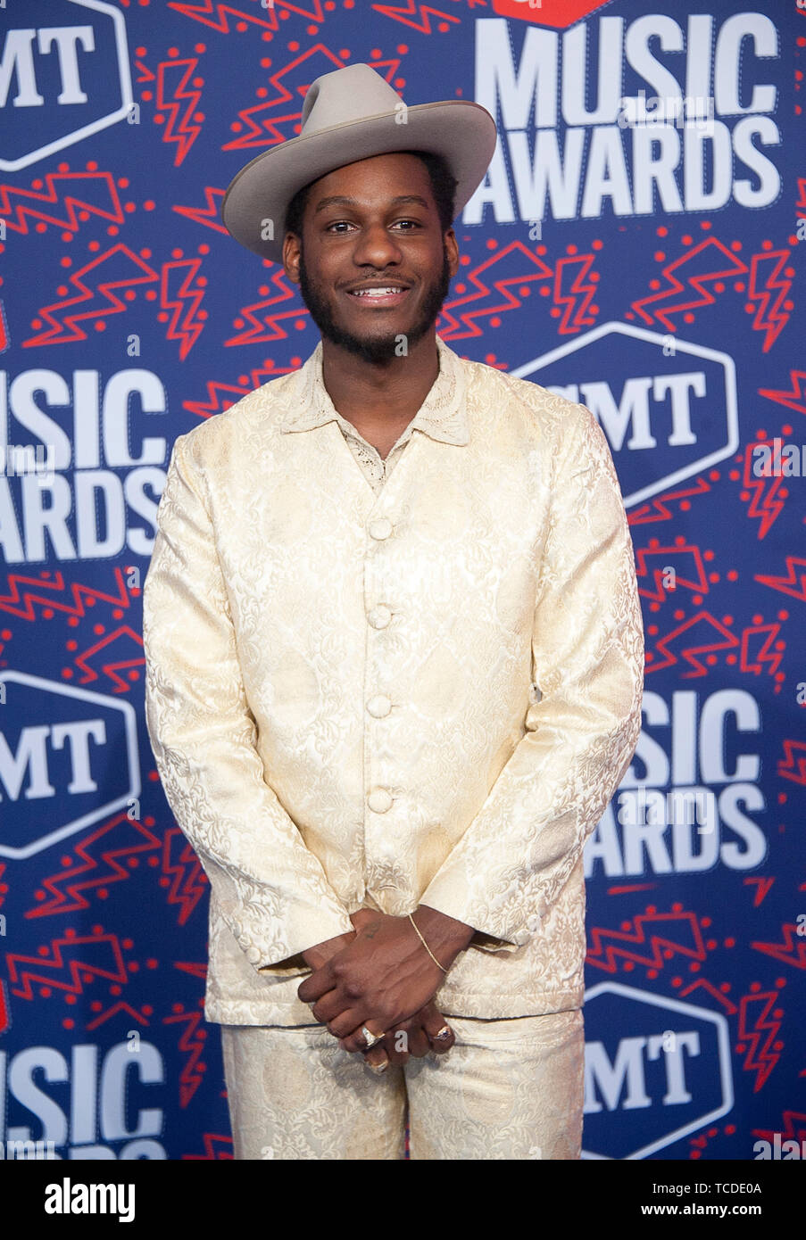 June 5, 2019 Nashville, Tennessee; USA LEON BRIDGES arrives at the