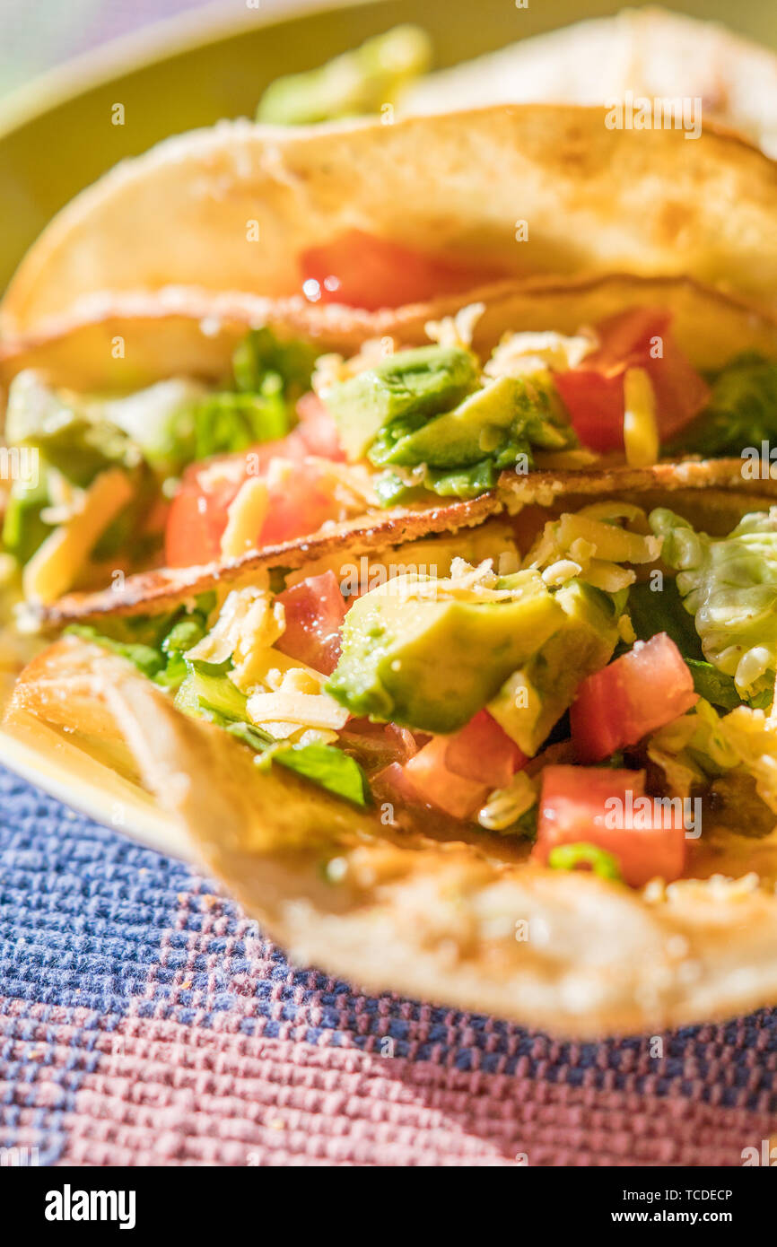 Homemade street tacos Stock Photo - Alamy