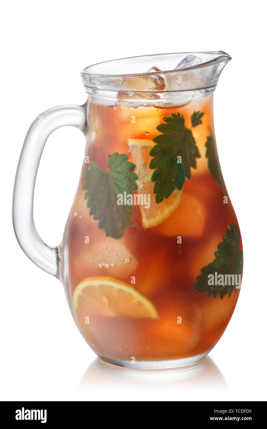 https://c8.alamy.com/comp/TCDFDX/iced-catnip-lemon-tea-pitcher-isolated-TCDFDX.jpg